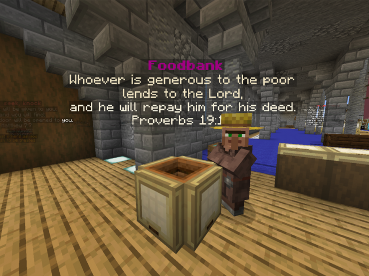 Church using Minecraft to make Bible come alive in virtual youth group meetings